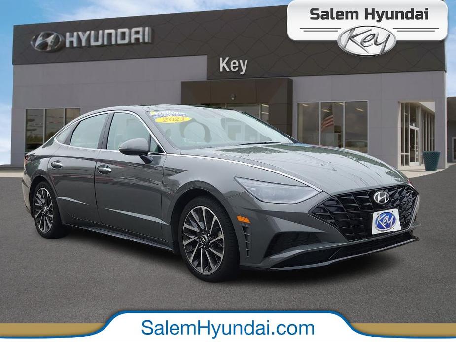used 2021 Hyundai Sonata car, priced at $23,489