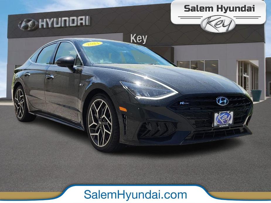 used 2021 Hyundai Sonata car, priced at $22,883