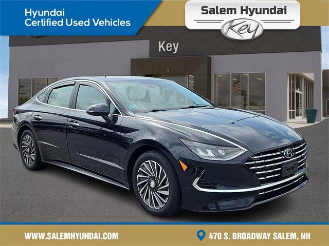 used 2023 Hyundai Sonata Hybrid car, priced at $20,878