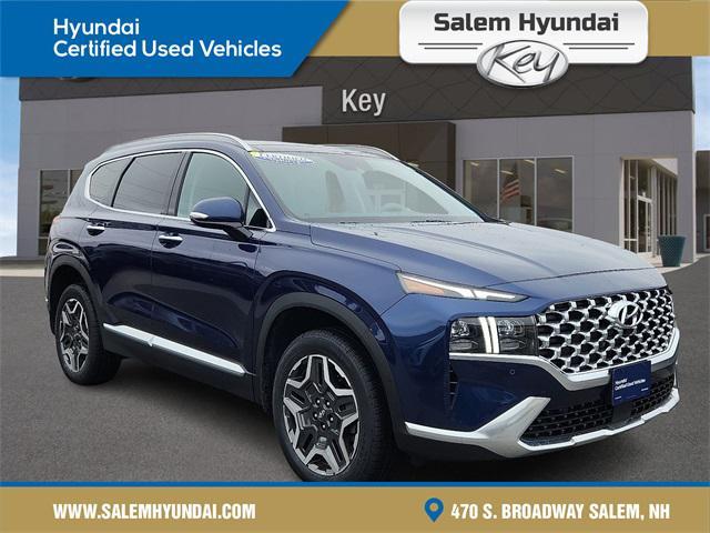 used 2021 Hyundai Santa Fe car, priced at $25,978
