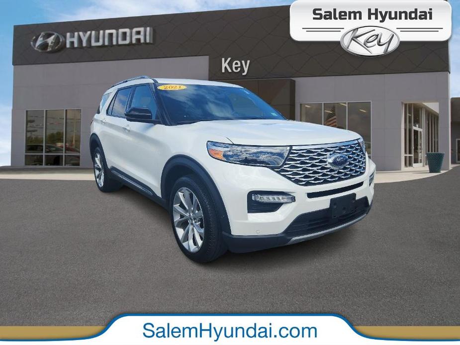 used 2021 Ford Explorer car, priced at $39,698
