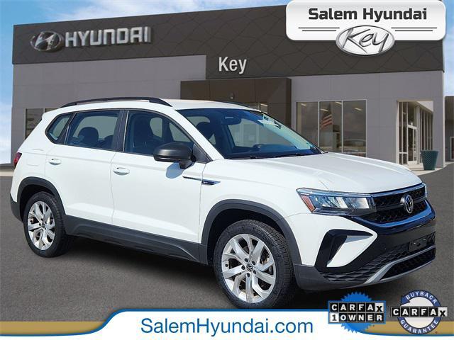 used 2023 Volkswagen Taos car, priced at $19,378