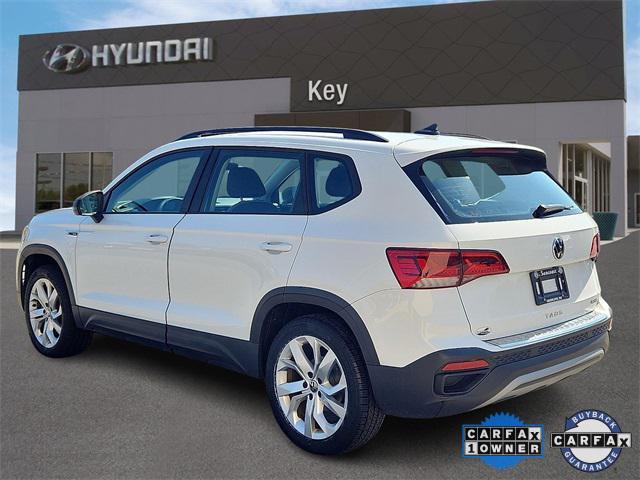 used 2023 Volkswagen Taos car, priced at $19,378