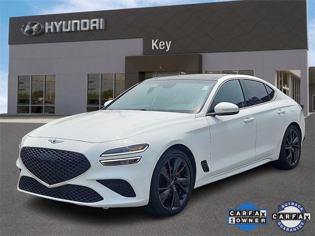 used 2022 Genesis G70 car, priced at $38,978