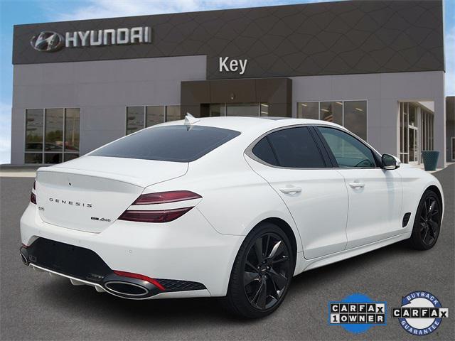 used 2022 Genesis G70 car, priced at $38,978