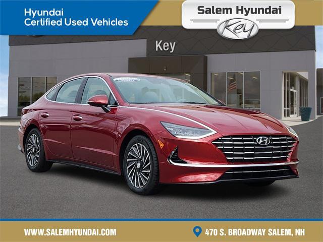 used 2023 Hyundai Sonata Hybrid car, priced at $24,478