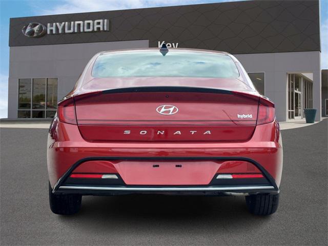 used 2023 Hyundai Sonata Hybrid car, priced at $23,978