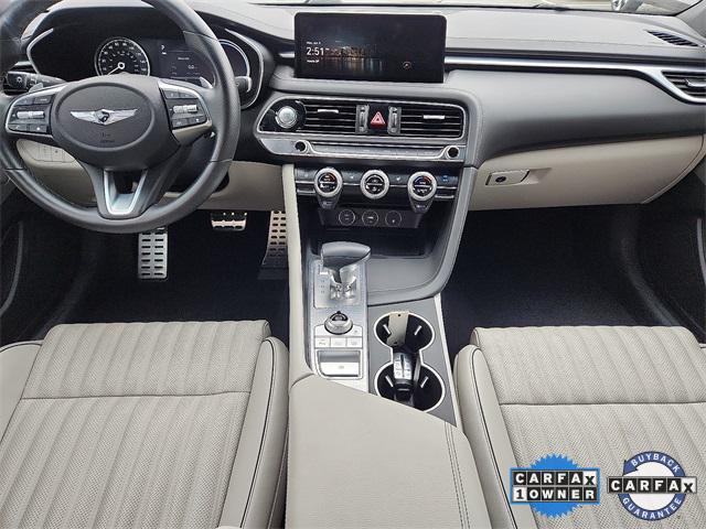 used 2022 Genesis G70 car, priced at $30,978