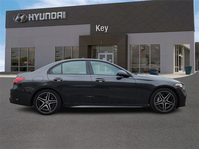 used 2023 Mercedes-Benz C-Class car, priced at $34,478