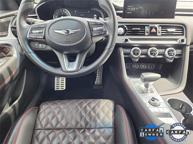 used 2022 Genesis G70 car, priced at $37,478