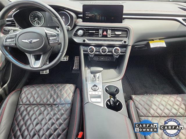 used 2022 Genesis G70 car, priced at $37,478