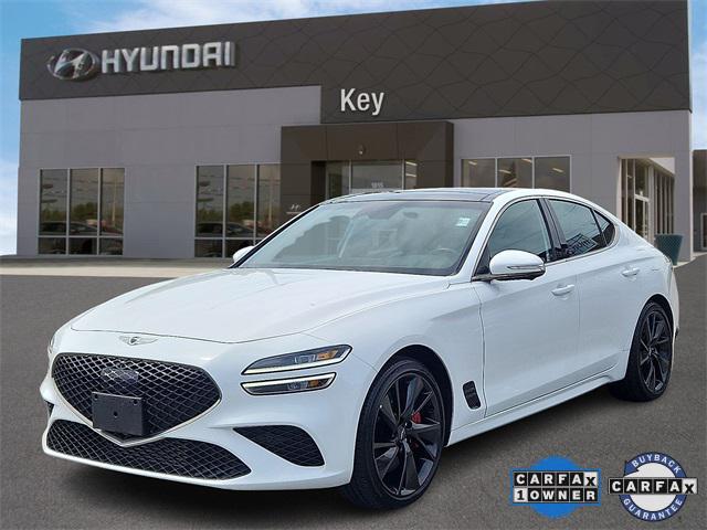 used 2022 Genesis G70 car, priced at $37,478