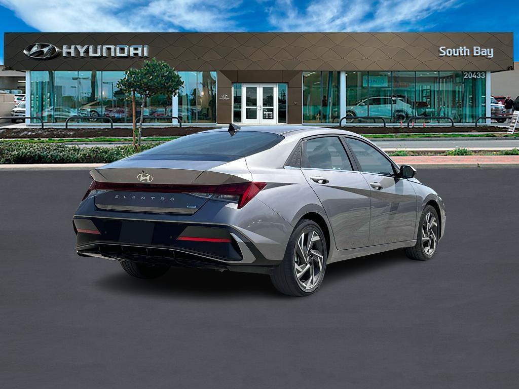 new 2025 Hyundai Elantra HEV car, priced at $31,115