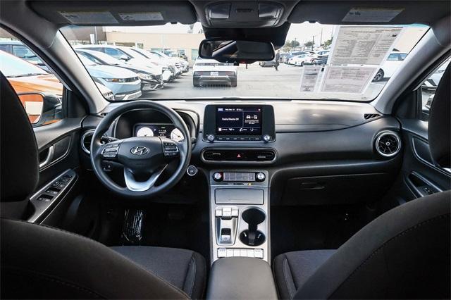 used 2023 Hyundai Kona EV car, priced at $19,991