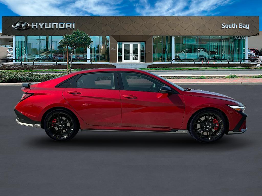 new 2025 Hyundai Elantra N car, priced at $36,255