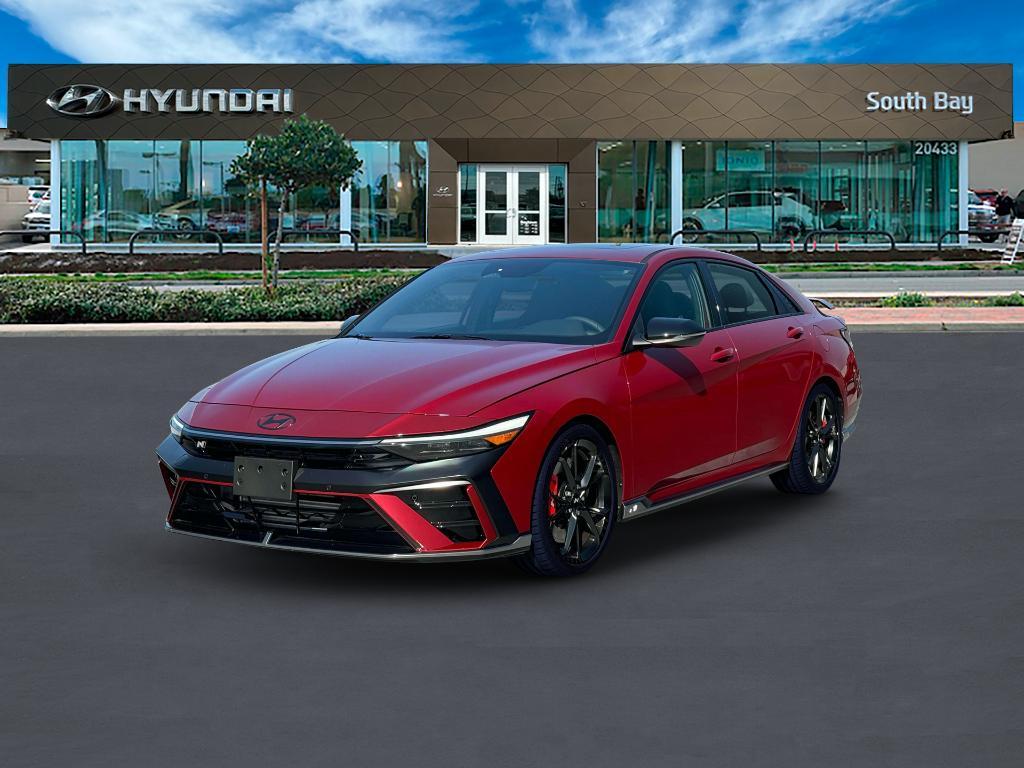 new 2025 Hyundai Elantra N car, priced at $36,255