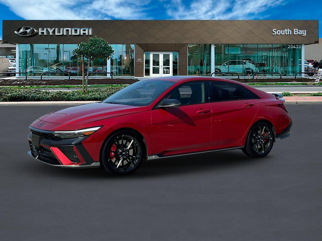 new 2025 Hyundai Elantra N car, priced at $36,255