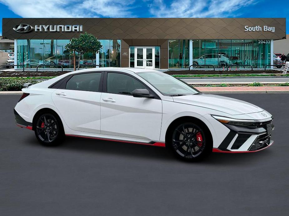 new 2025 Hyundai Elantra N car, priced at $35,805