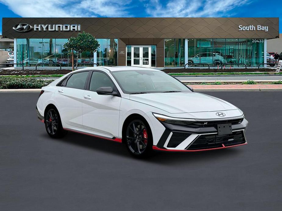 new 2025 Hyundai Elantra N car, priced at $35,805