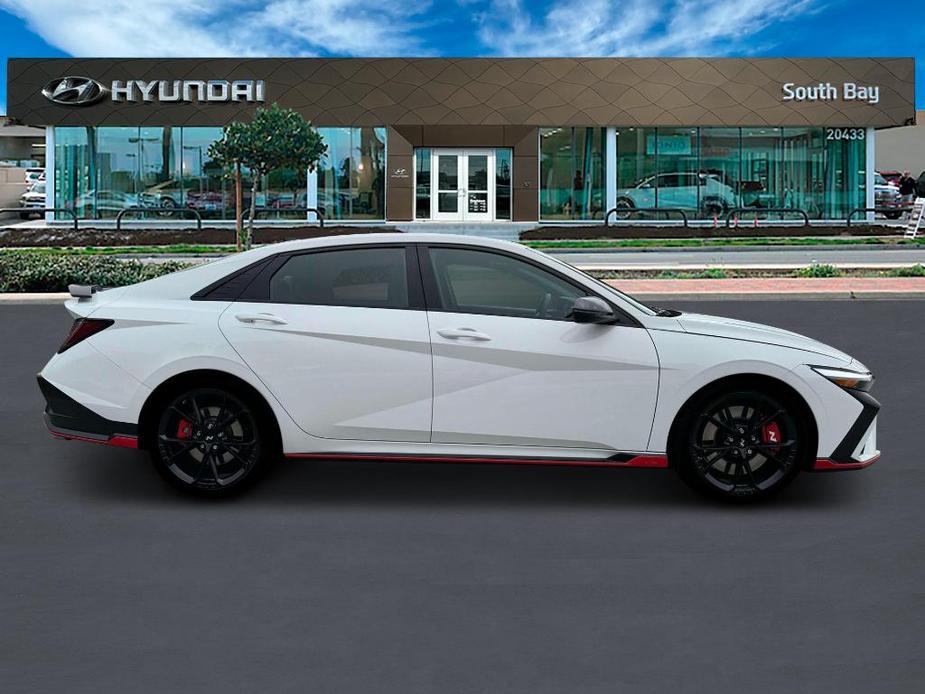 new 2025 Hyundai Elantra N car, priced at $35,805