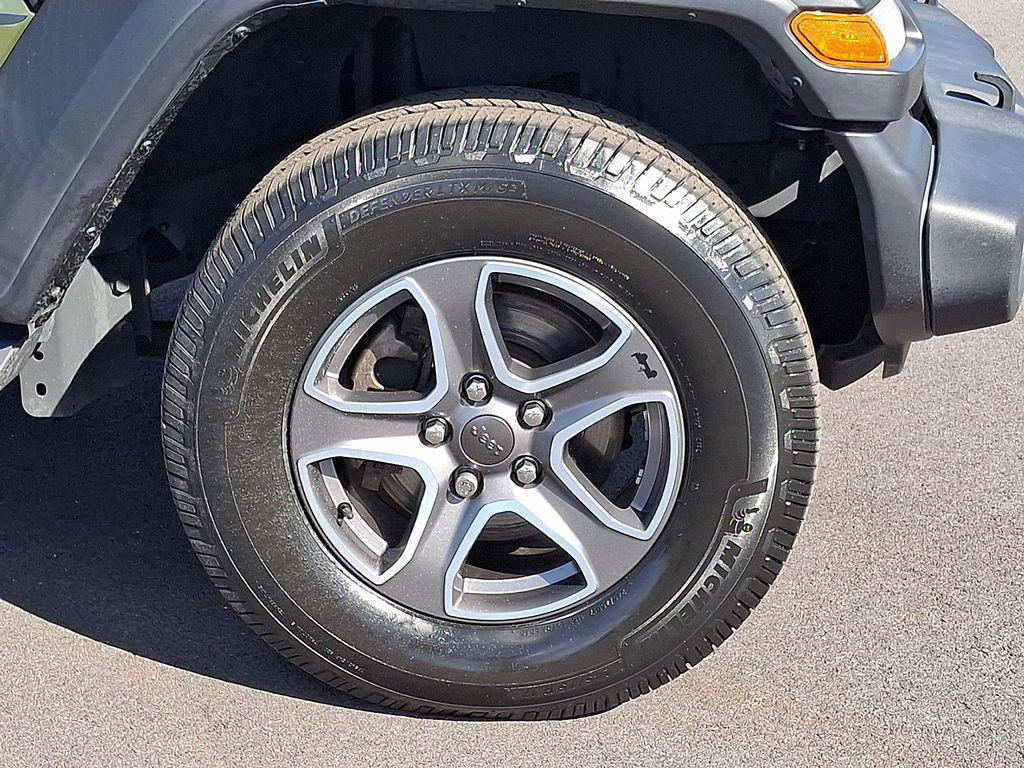 used 2022 Jeep Wrangler Unlimited car, priced at $29,500