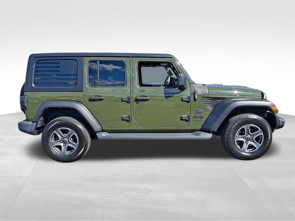 used 2022 Jeep Wrangler Unlimited car, priced at $29,500