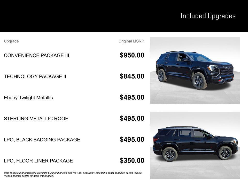 new 2026 GMC Terrain car, priced at $43,225