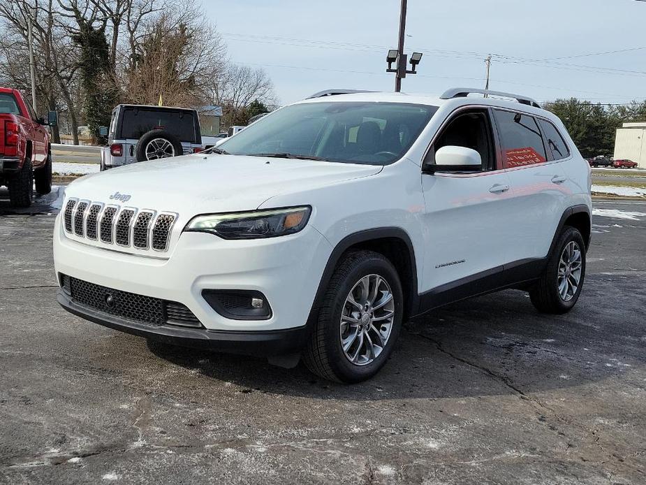 used 2021 Jeep Cherokee car, priced at $18,900