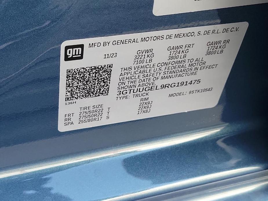 new 2024 GMC Sierra 1500 car, priced at $72,940