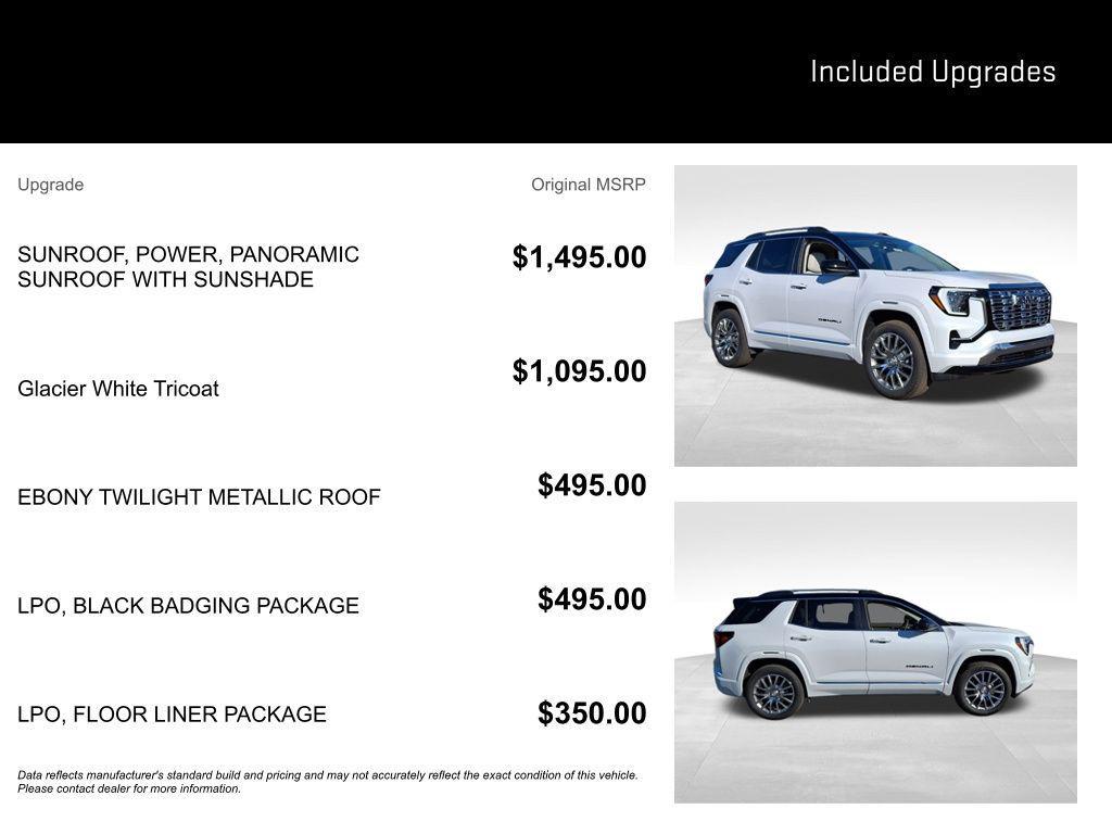 new 2026 GMC Terrain car, priced at $46,525