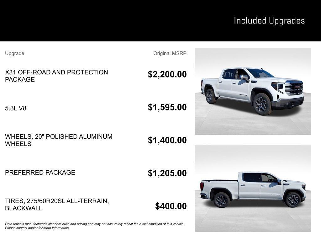 new 2026 GMC Sierra 1500 car, priced at $56,905