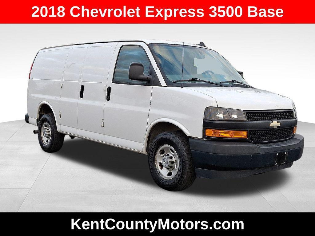 used 2018 Chevrolet Express 3500 car, priced at $16,000
