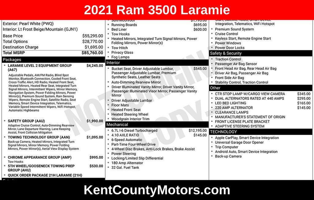 used 2021 Ram 3500 car