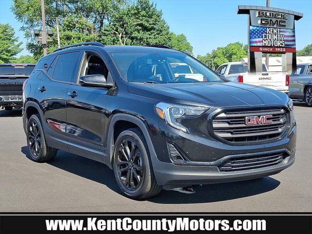 used 2021 GMC Terrain car, priced at $17,500