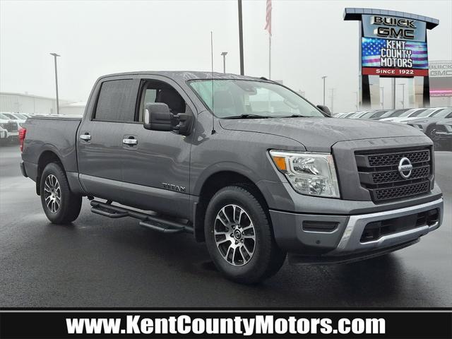 used 2021 Nissan Titan car, priced at $31,500