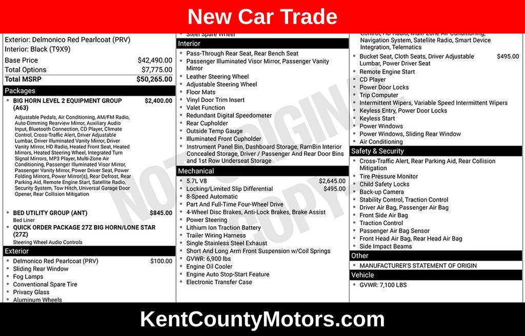 used 2019 Ram 1500 car, priced at $28,500