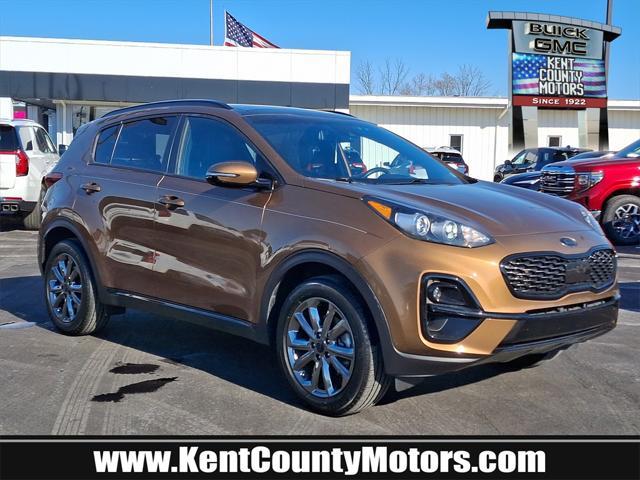 used 2021 Kia Sportage car, priced at $20,500