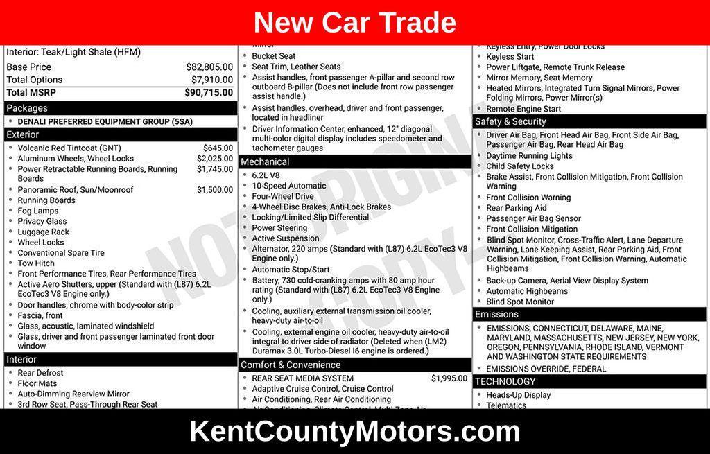 used 2024 GMC Yukon XL car, priced at $72,500