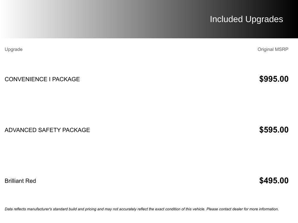 used 2026 Buick Envista car, priced at $26,000