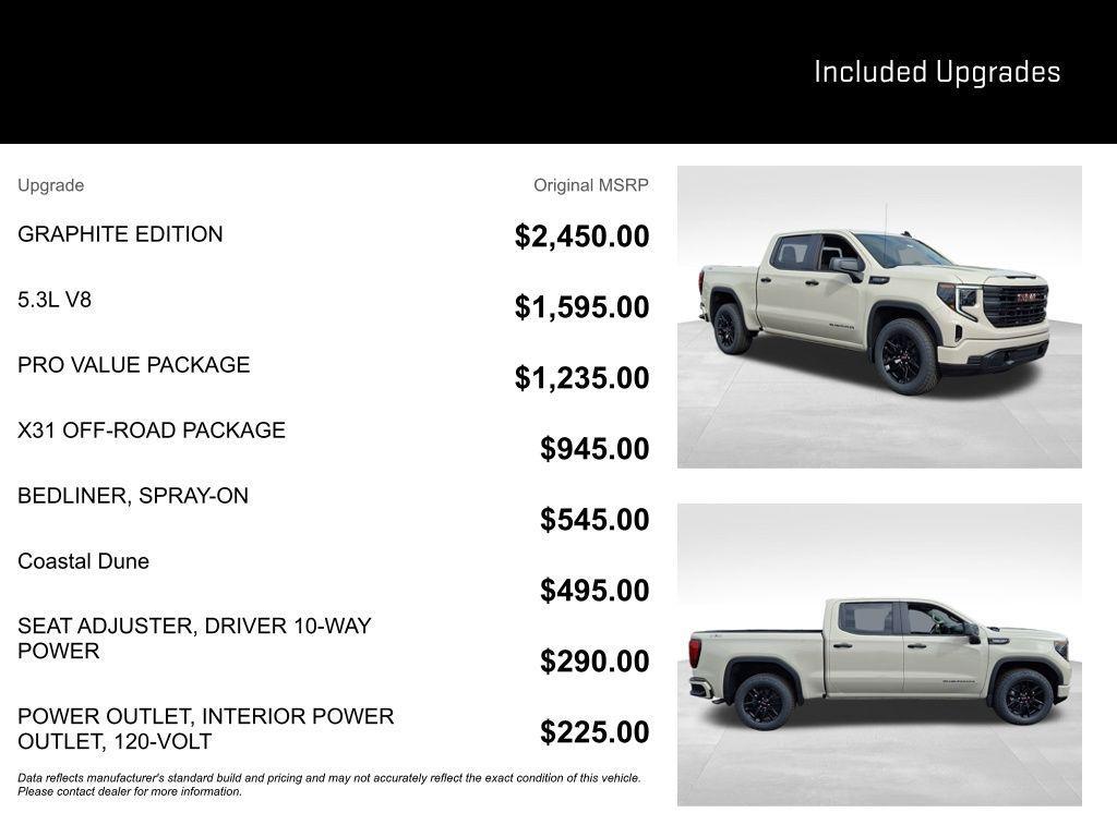 new 2026 GMC Sierra 1500 car, priced at $52,965