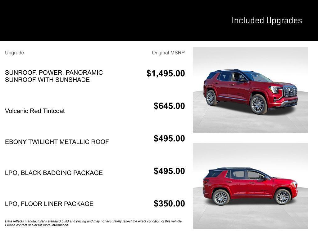 new 2026 GMC Terrain car, priced at $46,075