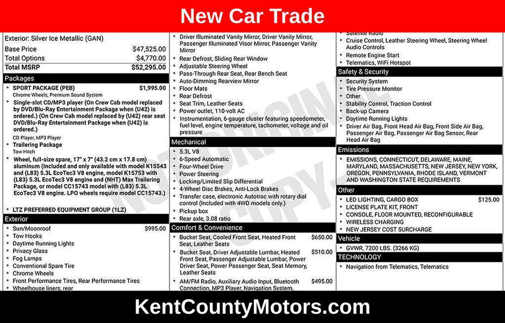 used 2017 Chevrolet Silverado 1500 car, priced at $33,000