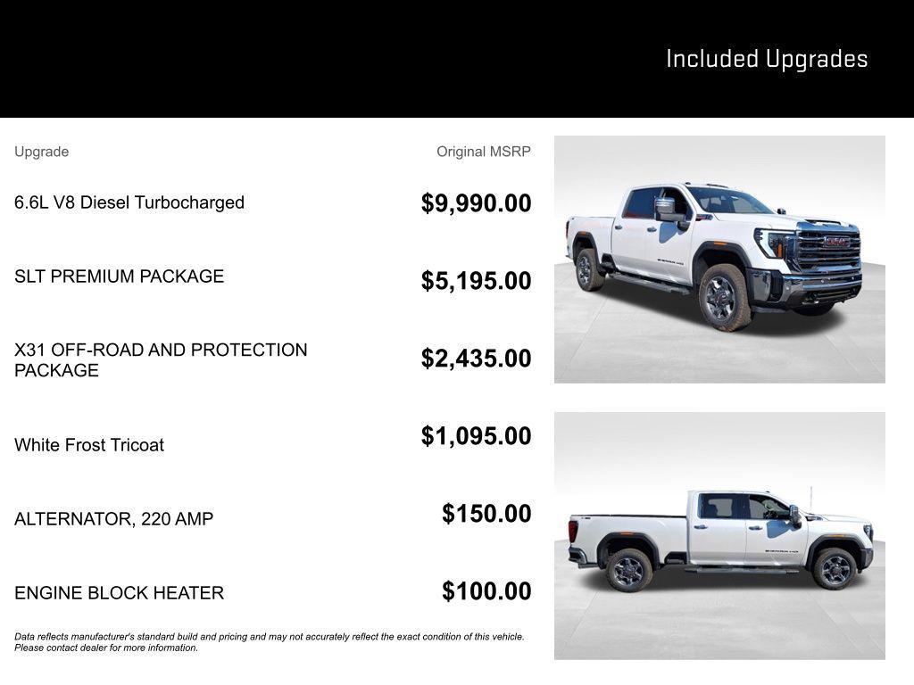 new 2025 GMC Sierra 2500 car, priced at $75,500