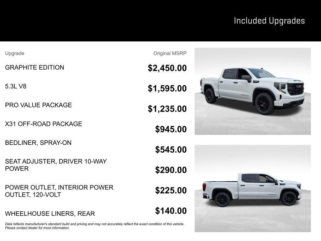 new 2026 GMC Sierra 1500 car, priced at $51,470