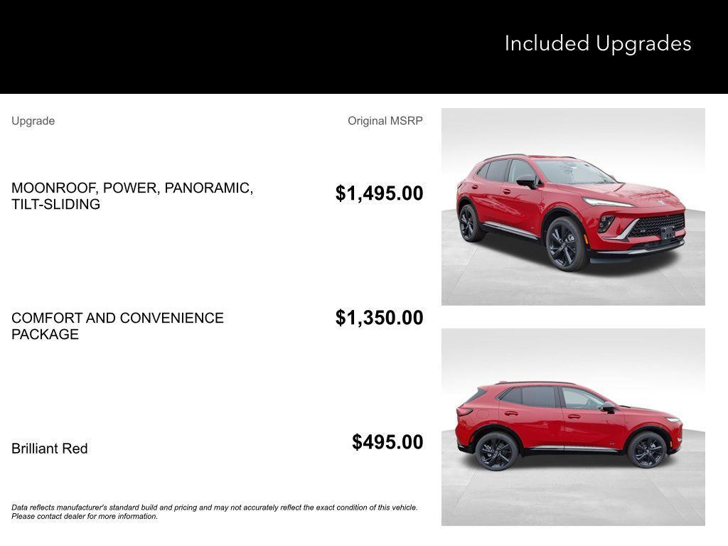 new 2025 Buick Envision car, priced at $38,000