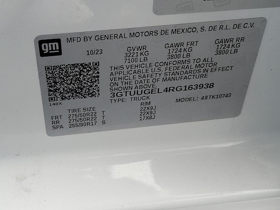 new 2024 GMC Sierra 1500 car, priced at $69,995