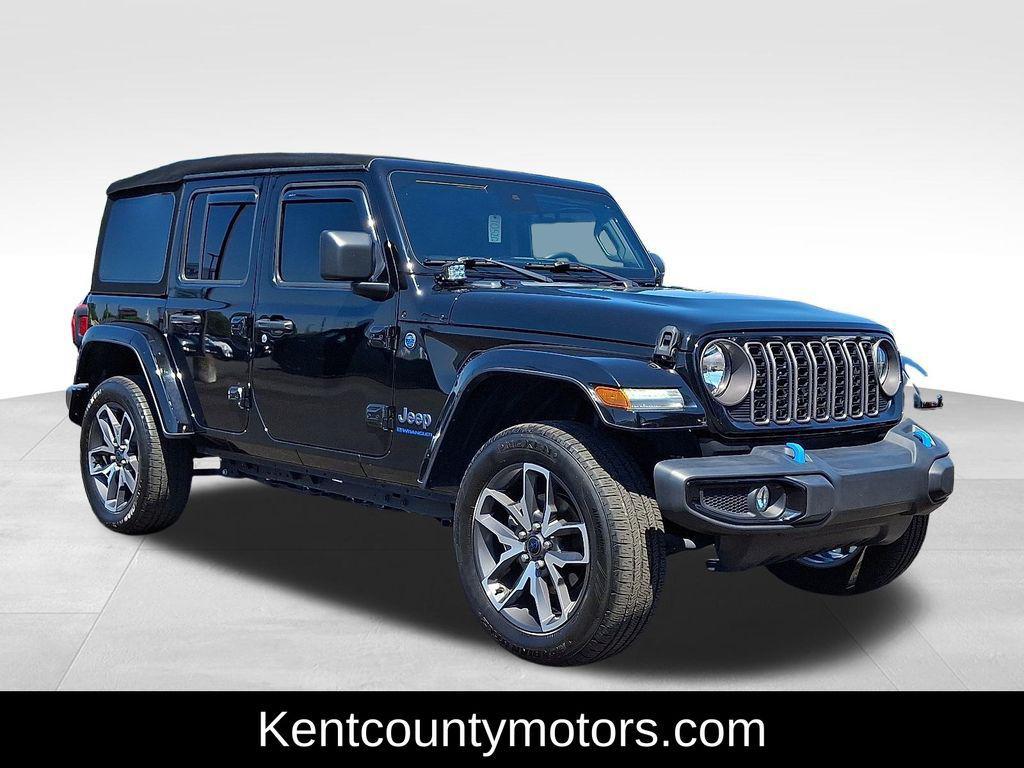 used 2024 Jeep Wrangler 4xe car, priced at $34,000