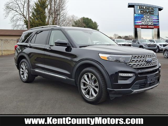 used 2022 Ford Explorer car, priced at $29,500