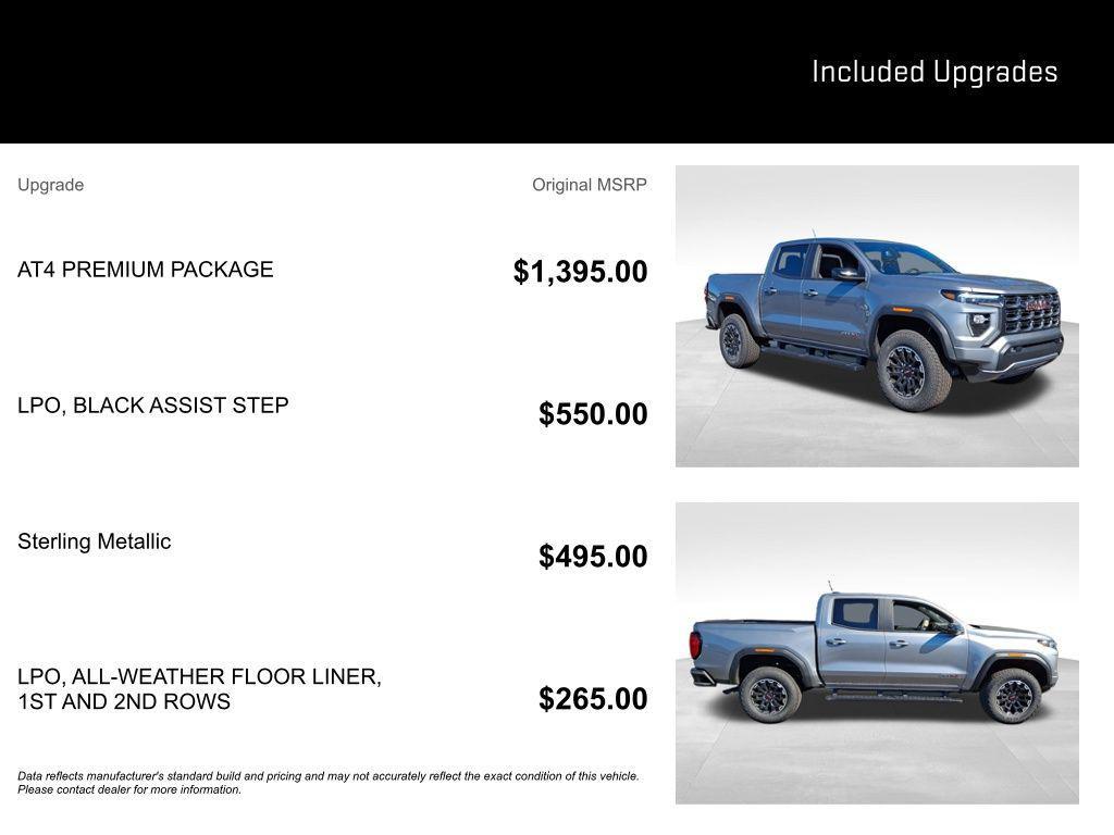 new 2026 GMC Canyon car, priced at $47,200