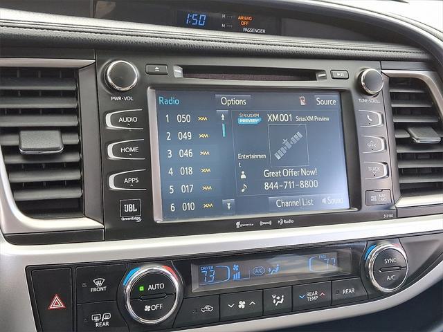 used 2017 Toyota Highlander car, priced at $27,000